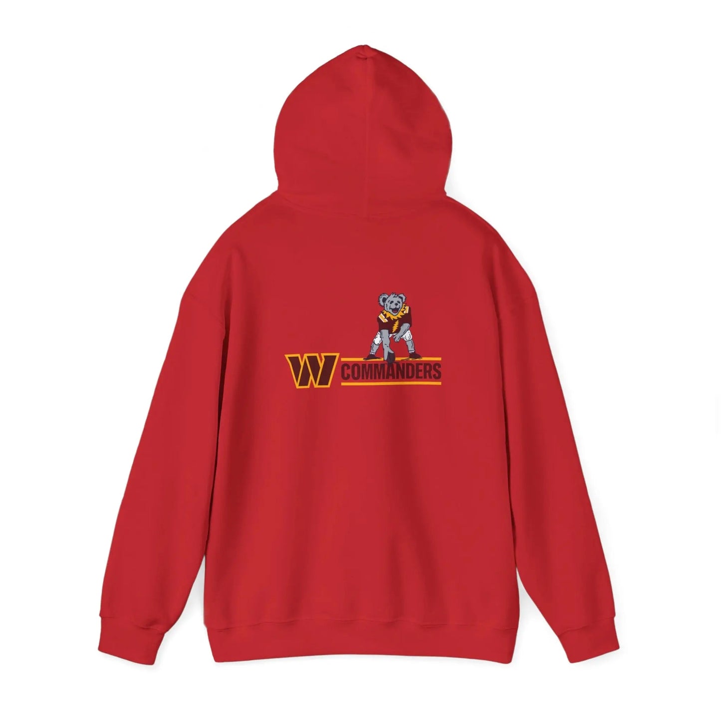 Washington Commanders Dancing Bear Unisex Hoodie Two-Sided The Gridiron Collection