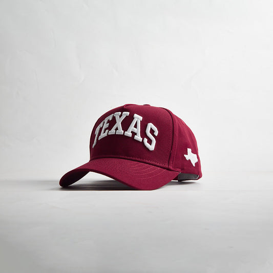 Texas Legacy Snapback Maroon Trucker Hat Destination Hat Co.