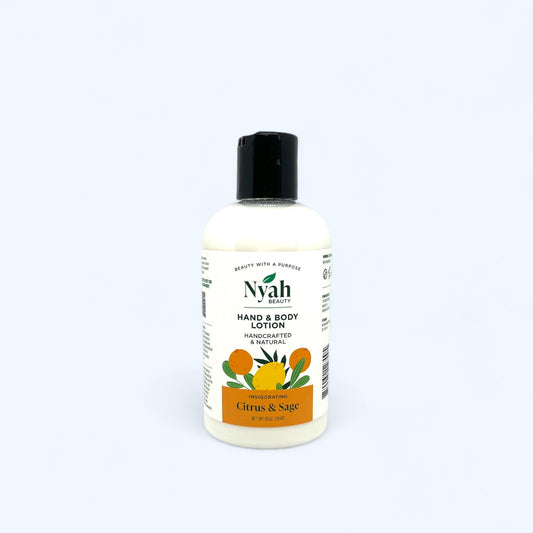 Citrus and Sage - Natural Hand and Body Lotion