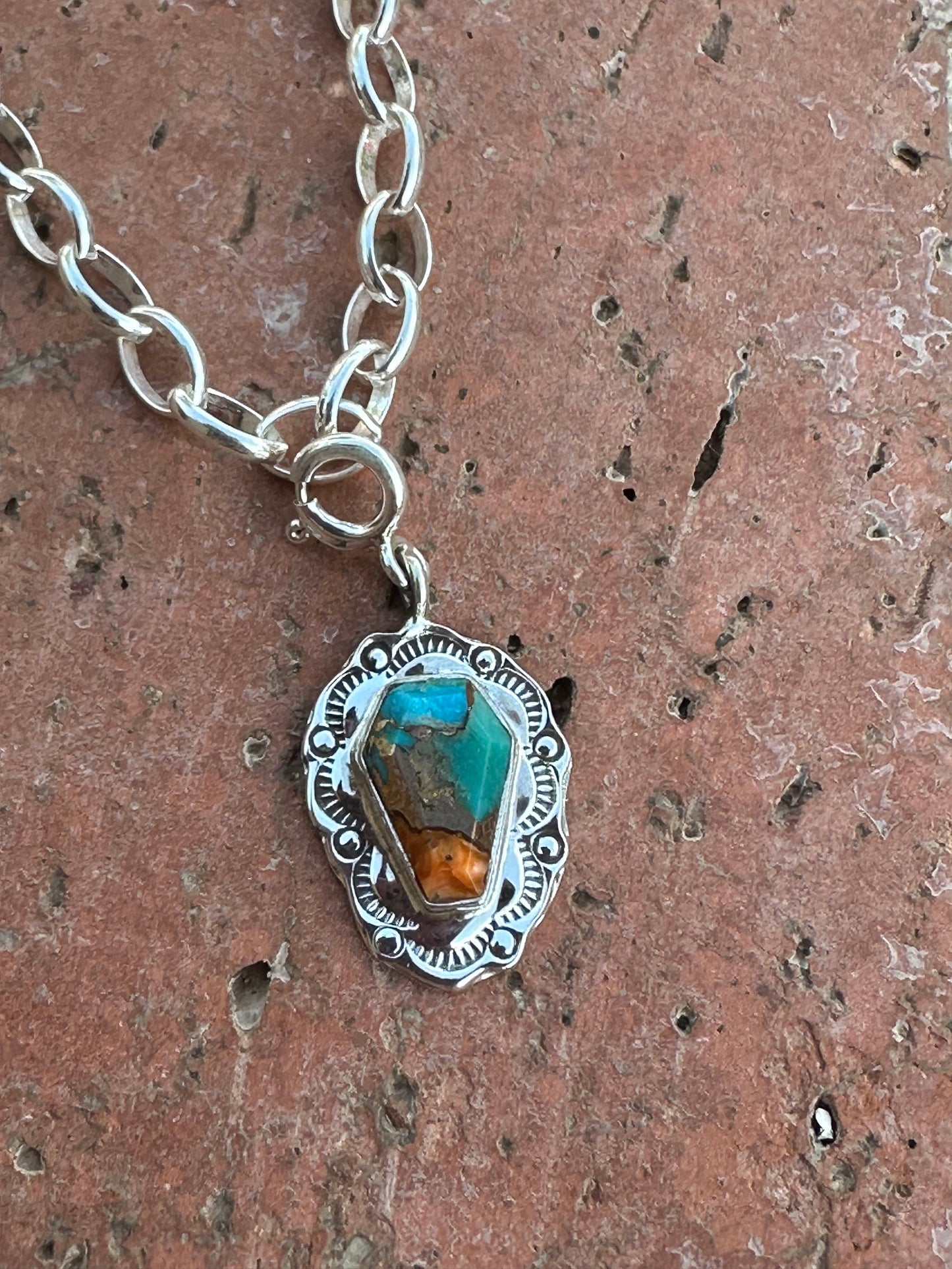 Sterling Silver Spice Coffin Charm Halloween Collection Nizhoni Traders LLC