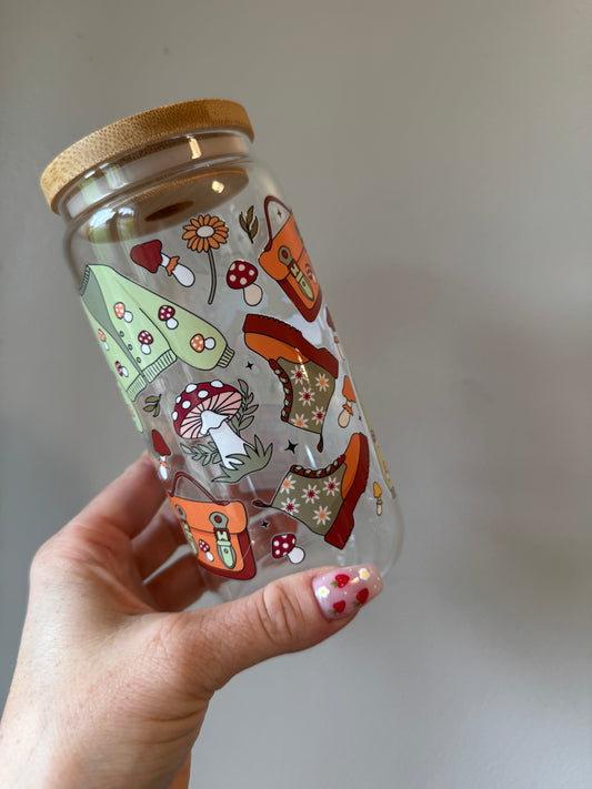 Forager Cup Cozy Ceramic Cup Sawdust and Cedar