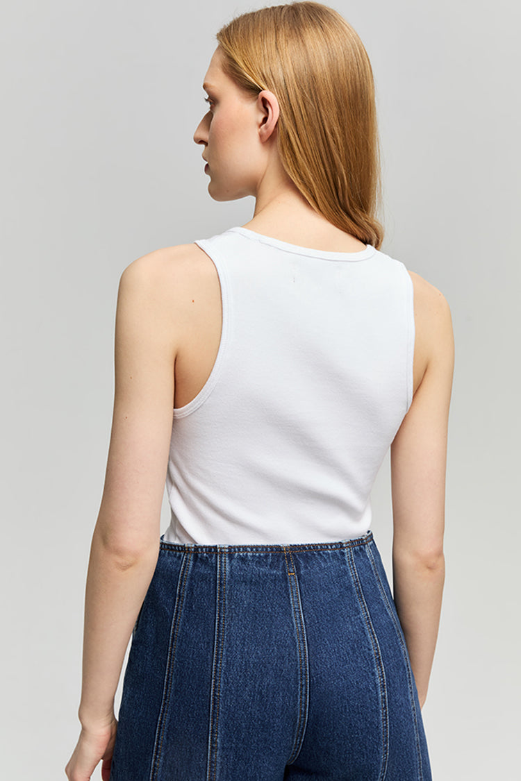 Aero Tank Stretch Cotton Tank Top Hey Joanie