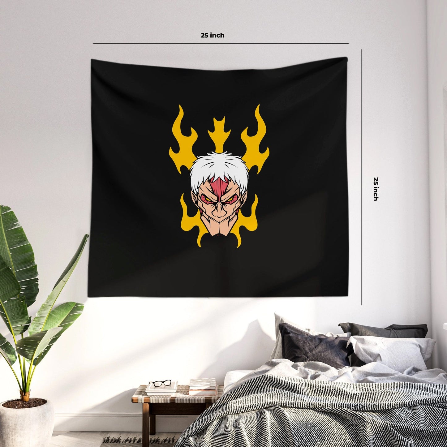 Wall Tapestry 25in x 25in Small Sized Wall Tapestry AOT