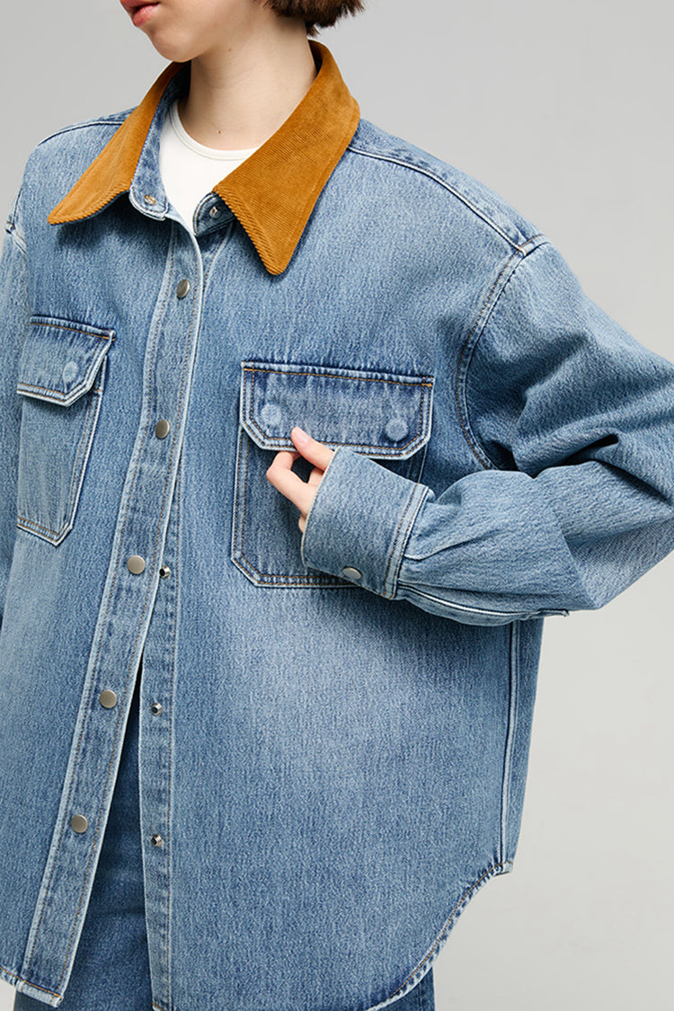 California Sunset Mid-weight Denim Shirt HJ902