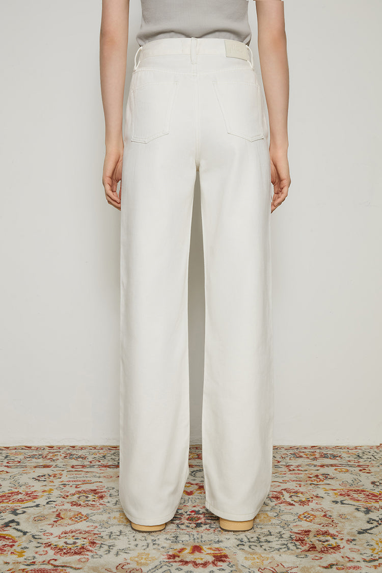 Whitefish High Rise Wide Jeans Mid-weight Denim Coney Island