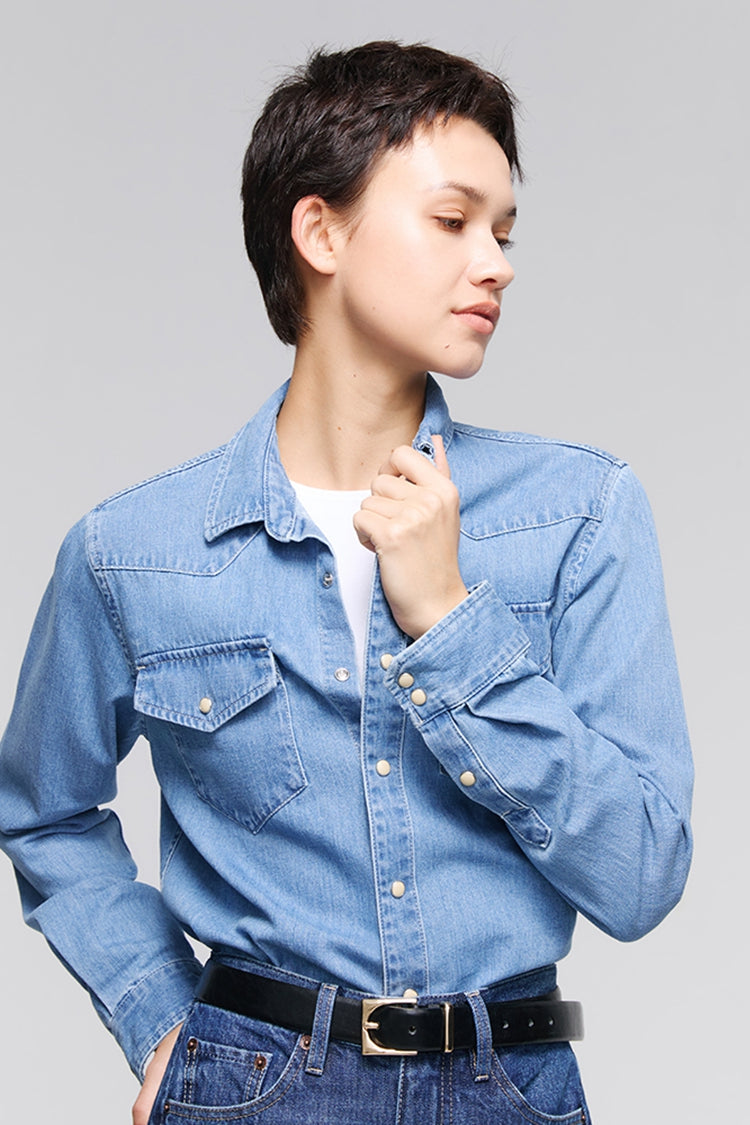 Freeway Classic Cotton Blend Western Shirt HJ908
