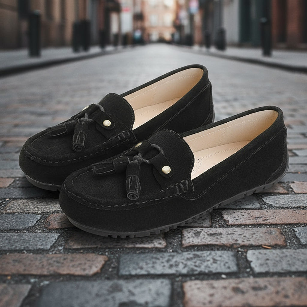 Soft-Bottom Non-Slip Loafer Flats Women’s Slip-On Comfort Shoes