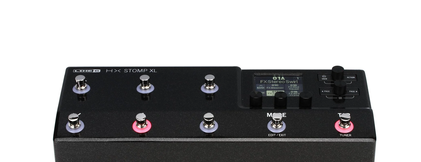 Guitar Multi-effects Floor Processor with 8 Footswitches Line 6 HX Stomp XL