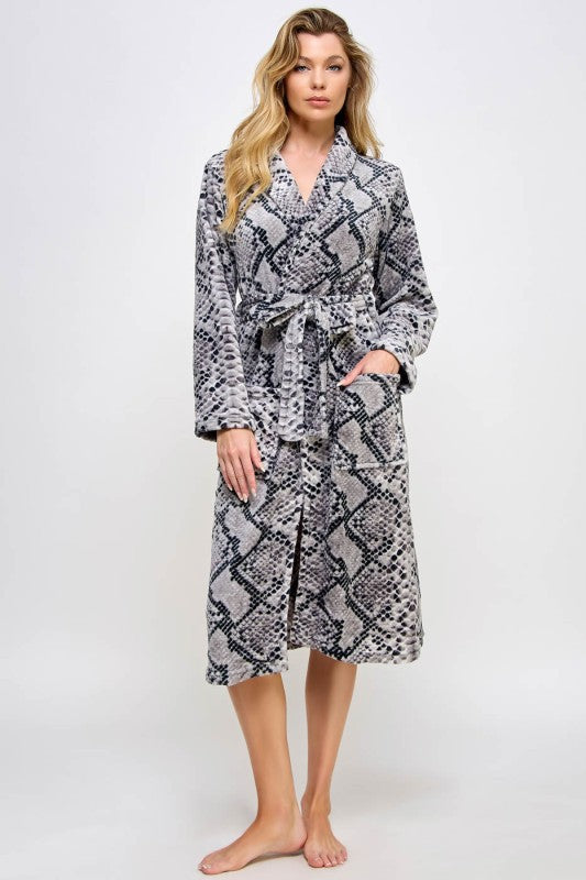 Python Print Soft Payton Robe