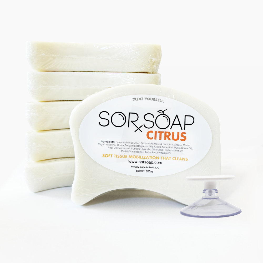 Citrus and Bergamot Essential Oil Soap 6 Pack Sorsoap