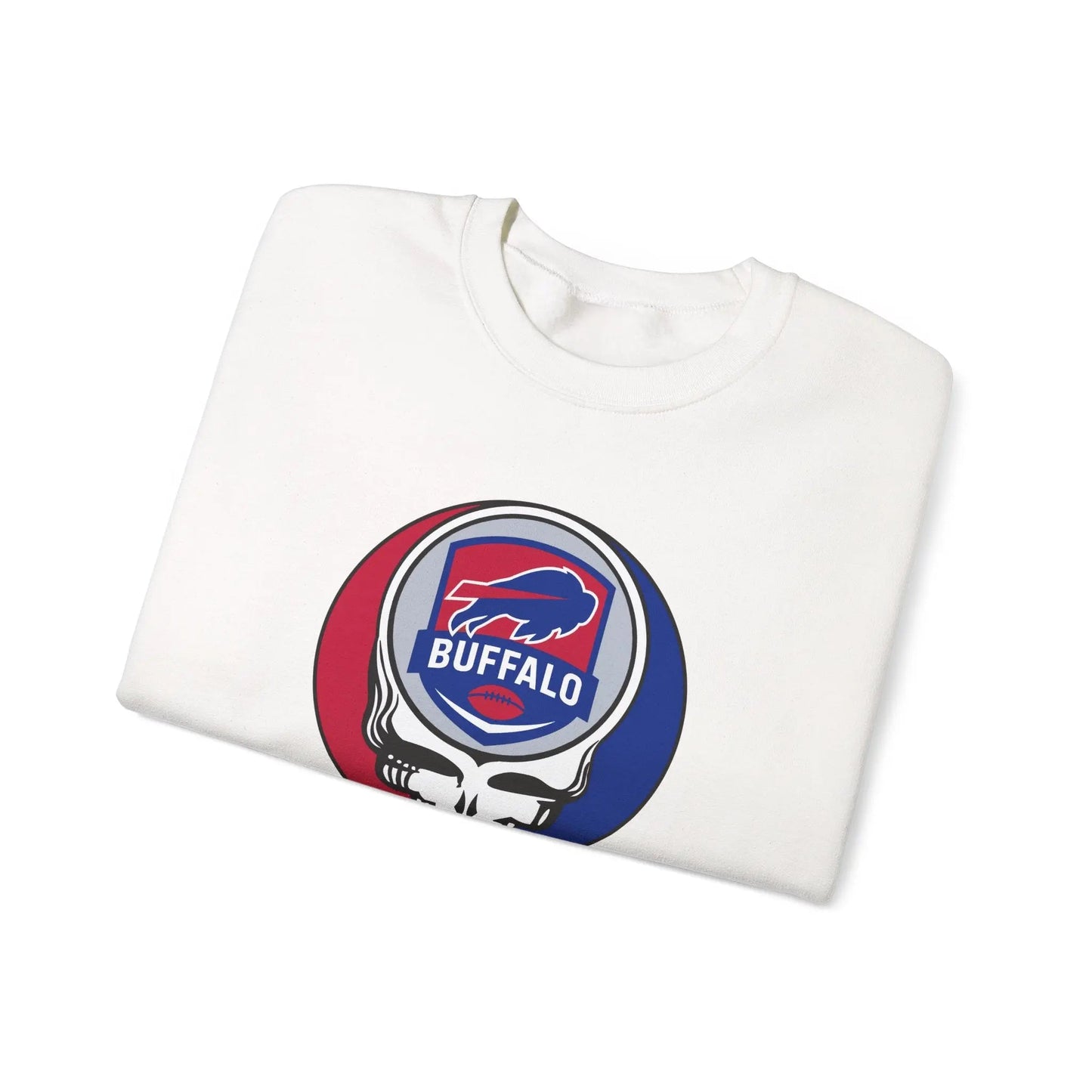 Buffalo Bills Grateful Dead Stealie Crewneck Sweatshirt Unisex NFL