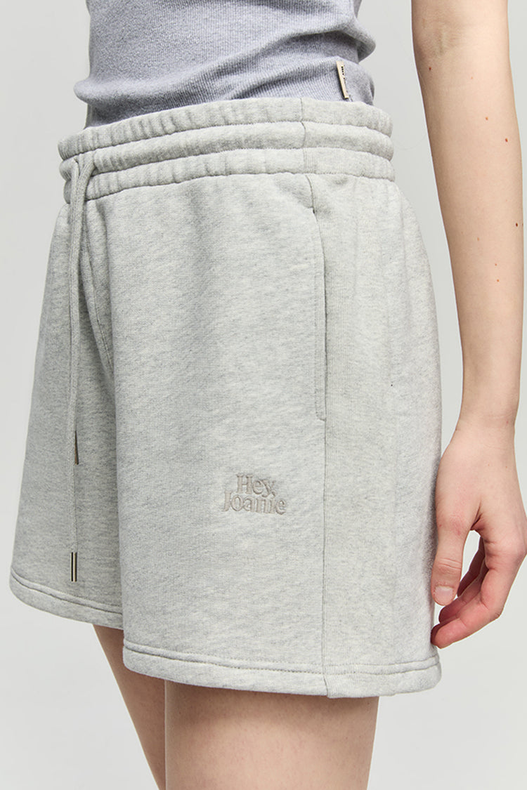 Breeze Cotton Shorts Covered Elastic Waist Drawstring HJ702