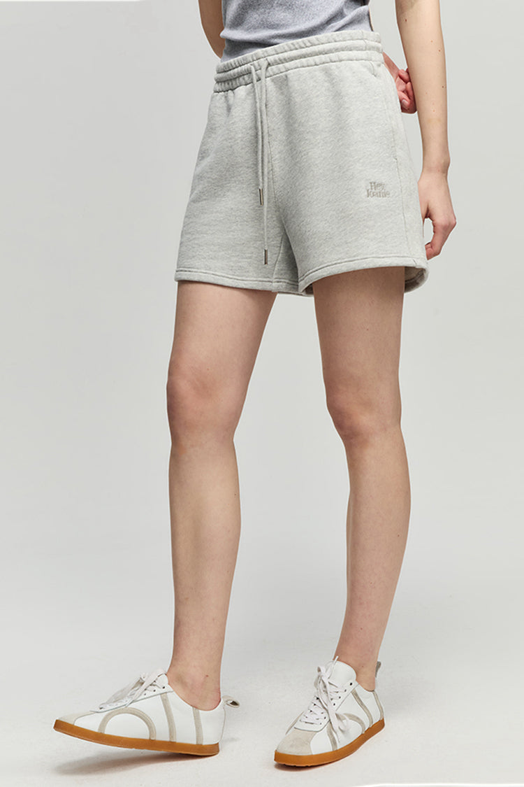 Breeze Cotton Shorts Covered Elastic Waist Drawstring HJ702
