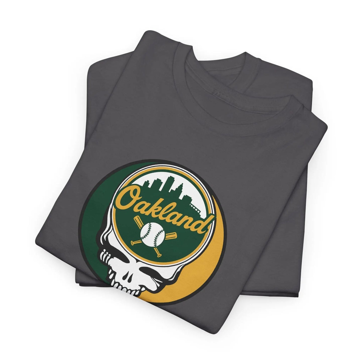 Oakland A's Grateful Dead Steal Your Face T-Shirt The Ballpark Collection