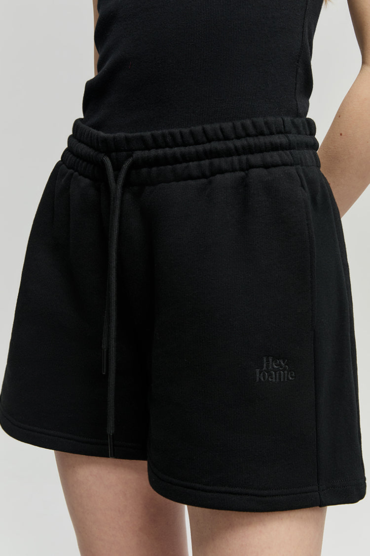 Breeze Cotton Shorts Covered Elastic Waist Drawstring HJ702