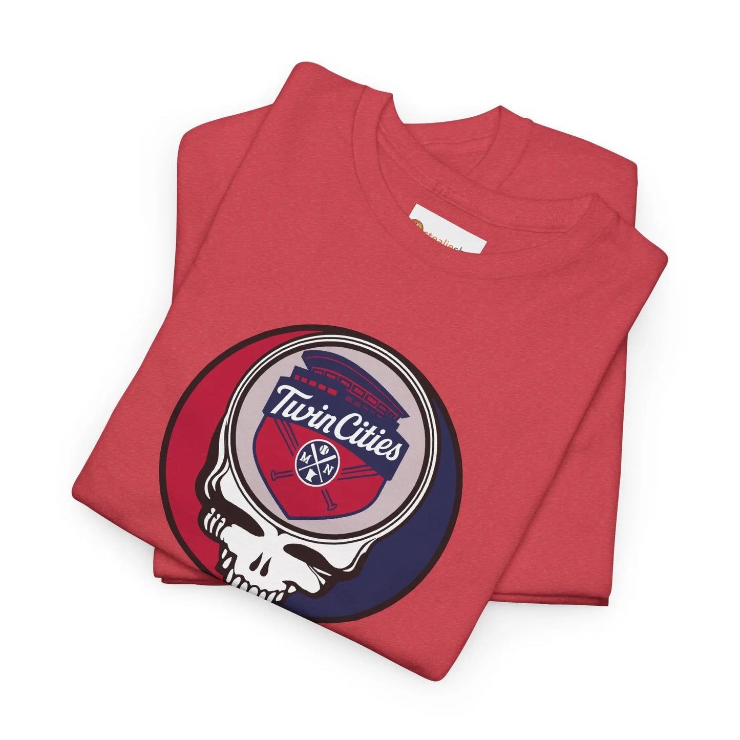 Minnesota Twins Grateful Dead 'Steal Your Face' Baseball T-Shirt MLB