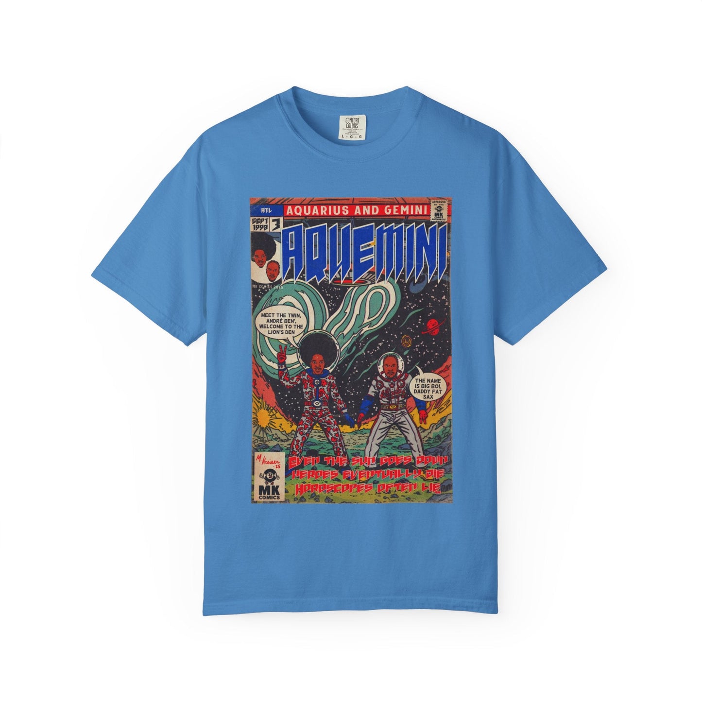Aquemini - Comic Book Art - Unisex Comfort Colors T-shirt
