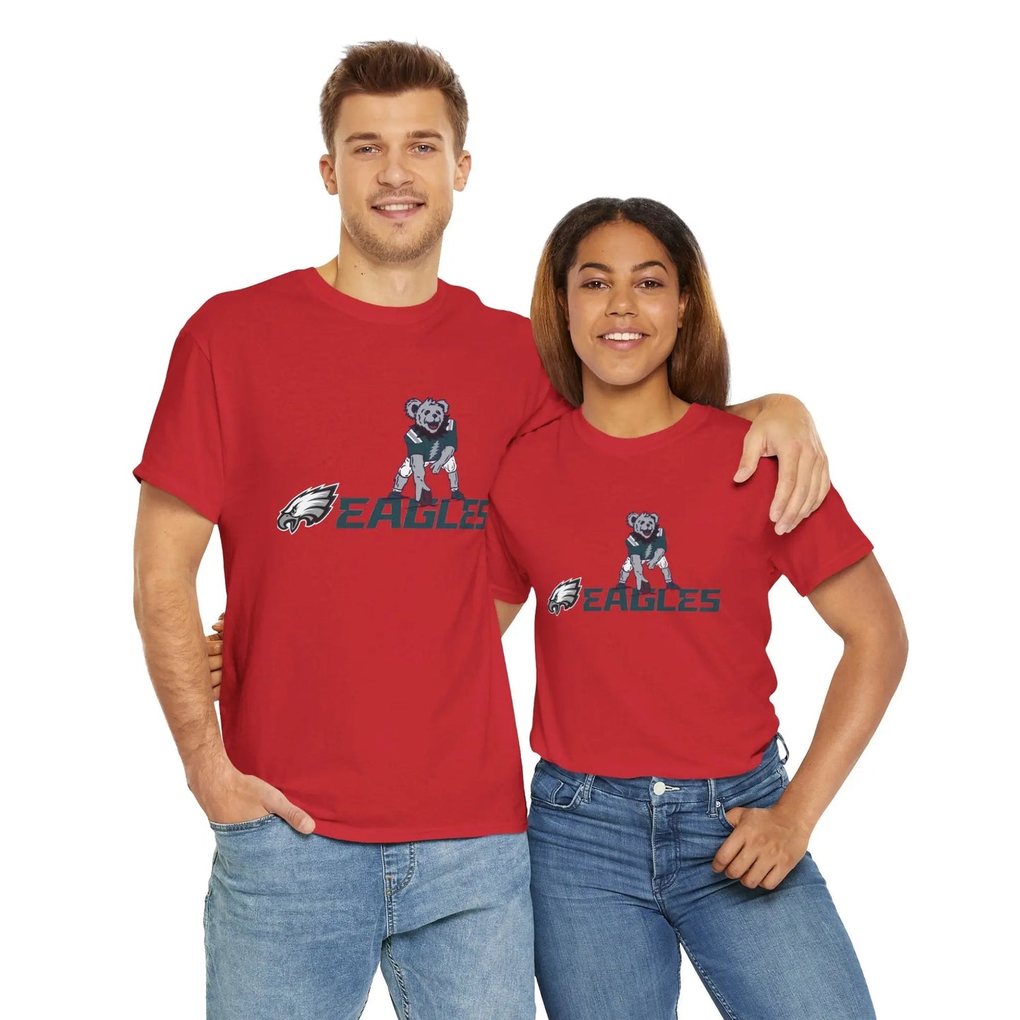 Philadelphia Eagles Dancing Bear Grateful Dead T-Shirt NFL