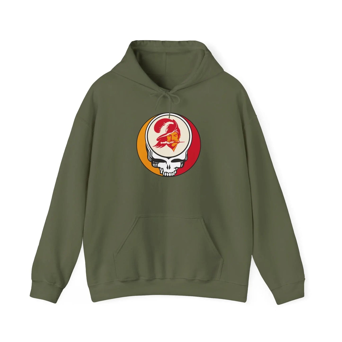 Tampa Bay Bucaneers Stealie Hooded Sweatshirt NFL Grateful Dead The Gridiron Collection