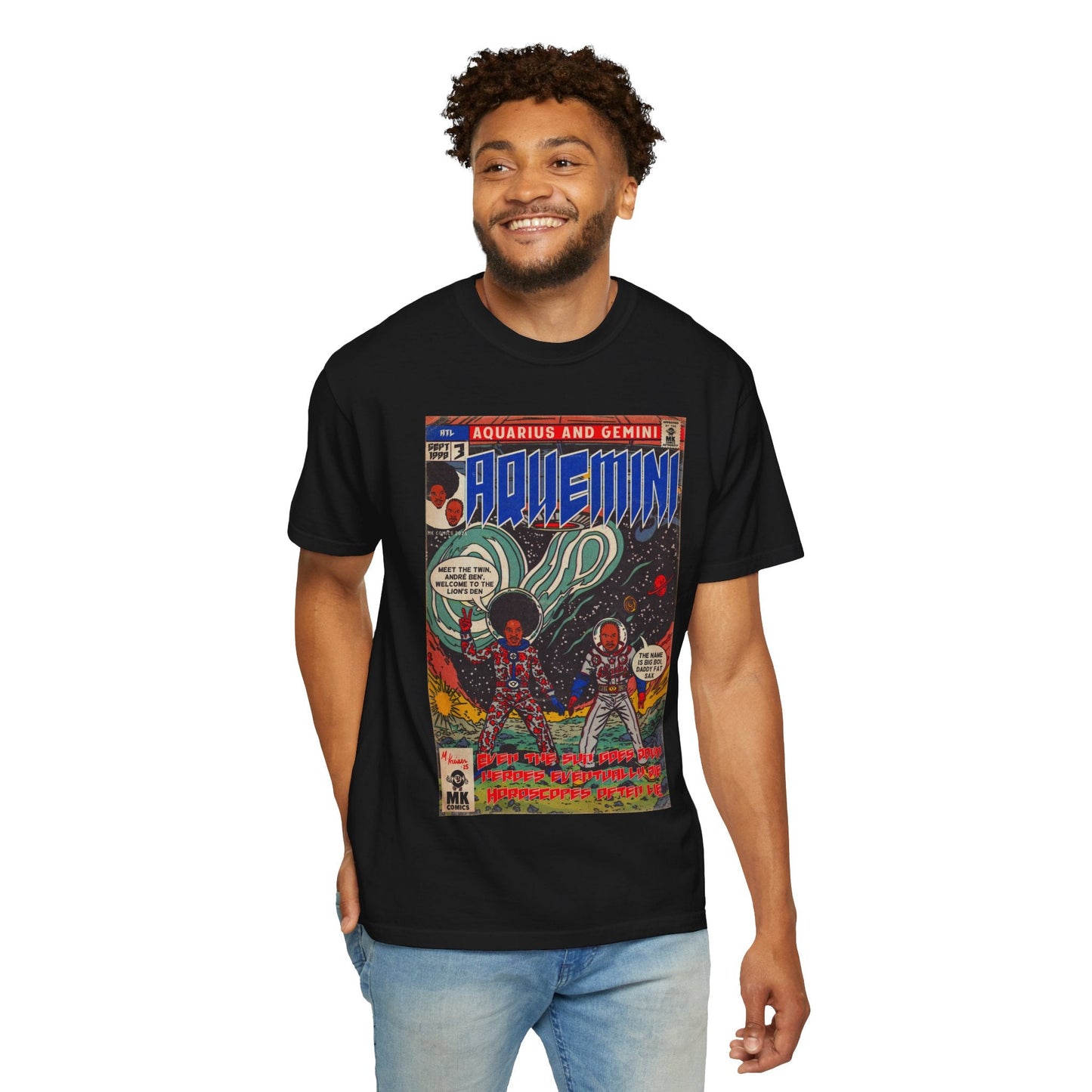 Aquemini - Comic Book Art - Unisex Comfort Colors T-shirt