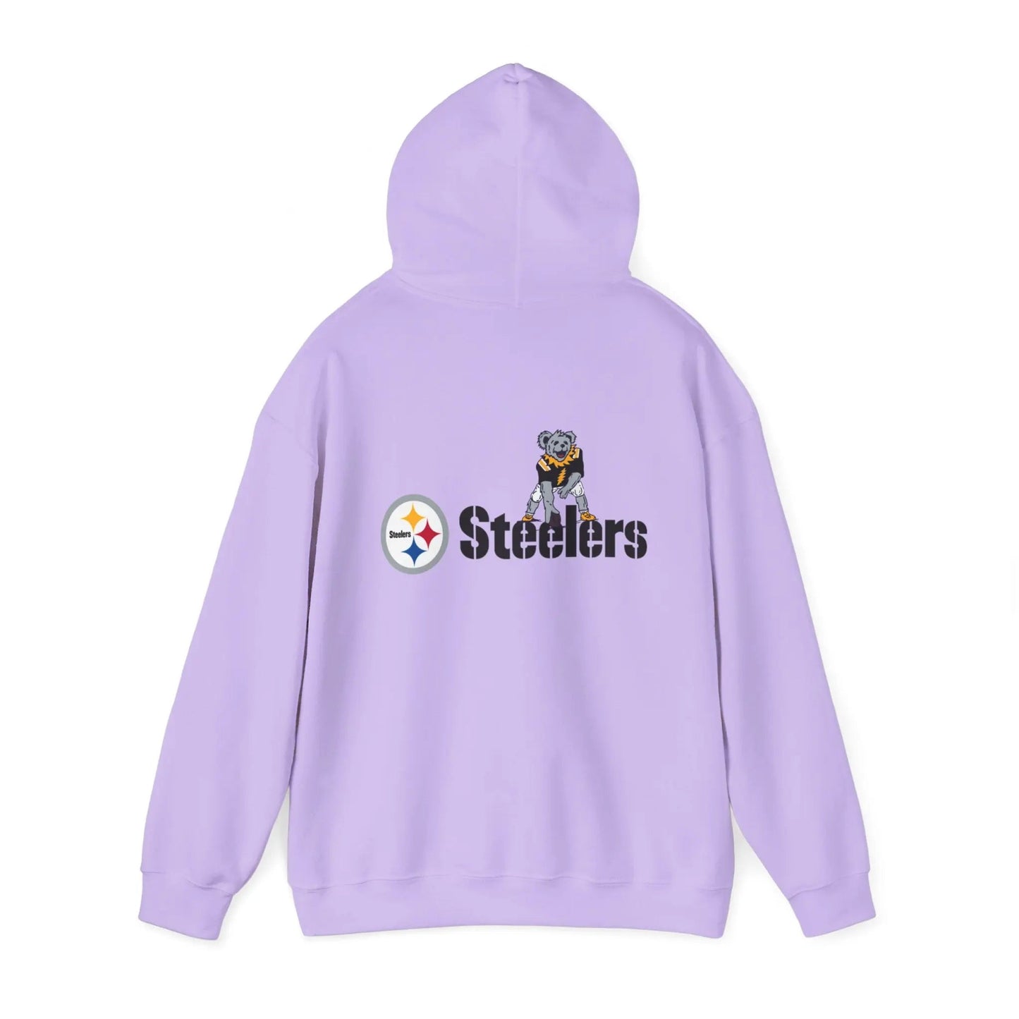 Pittsburgh Steelers Dancing Bear Two-Sided Unisex Hoodie The Gridiron Collection