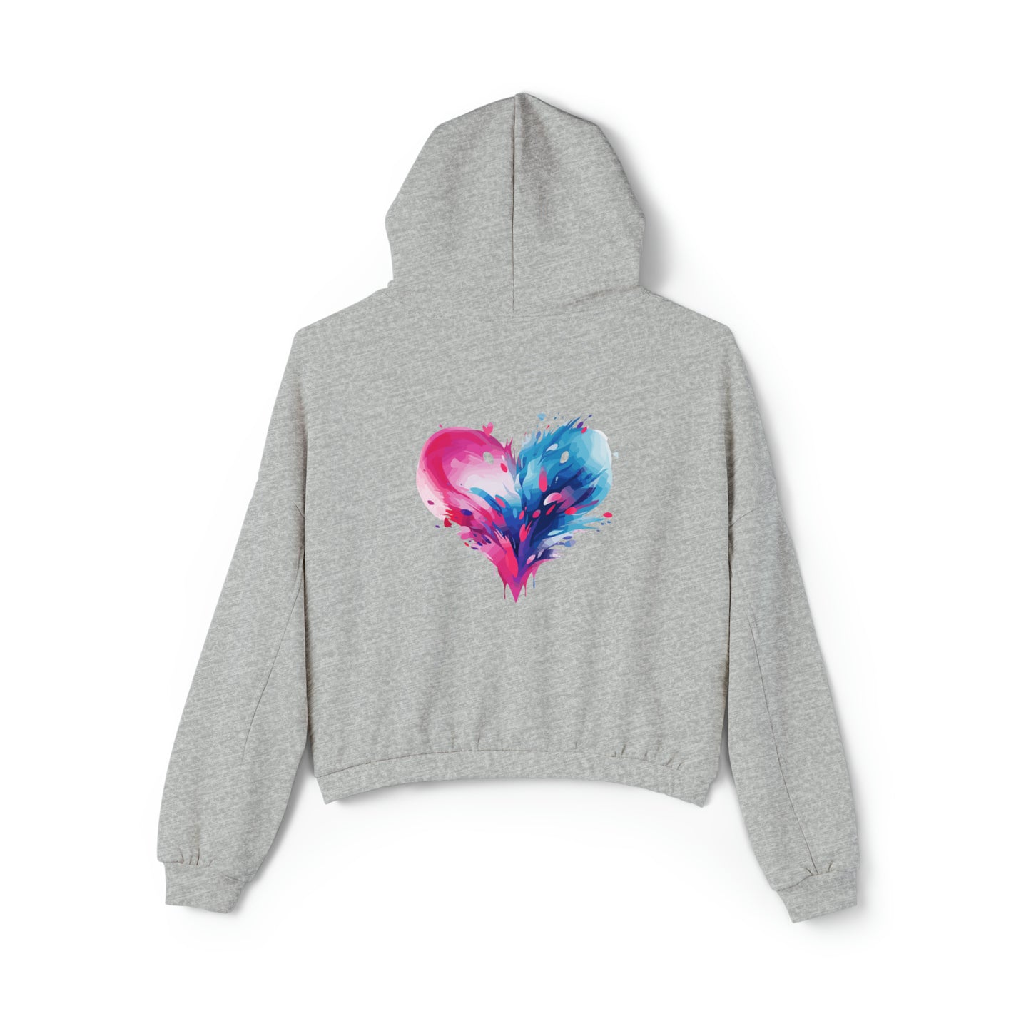 Valentine's best Gift, Women's Cinched Bottom Hoodie