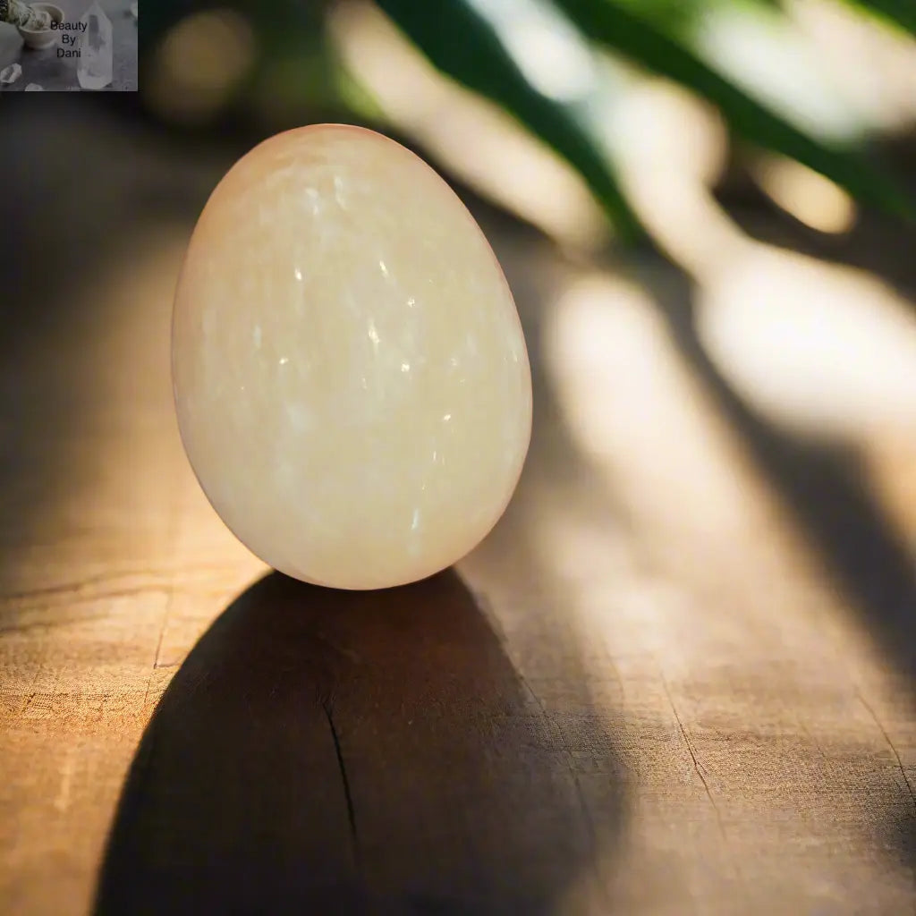 Selenite Purification Egg Crystal
