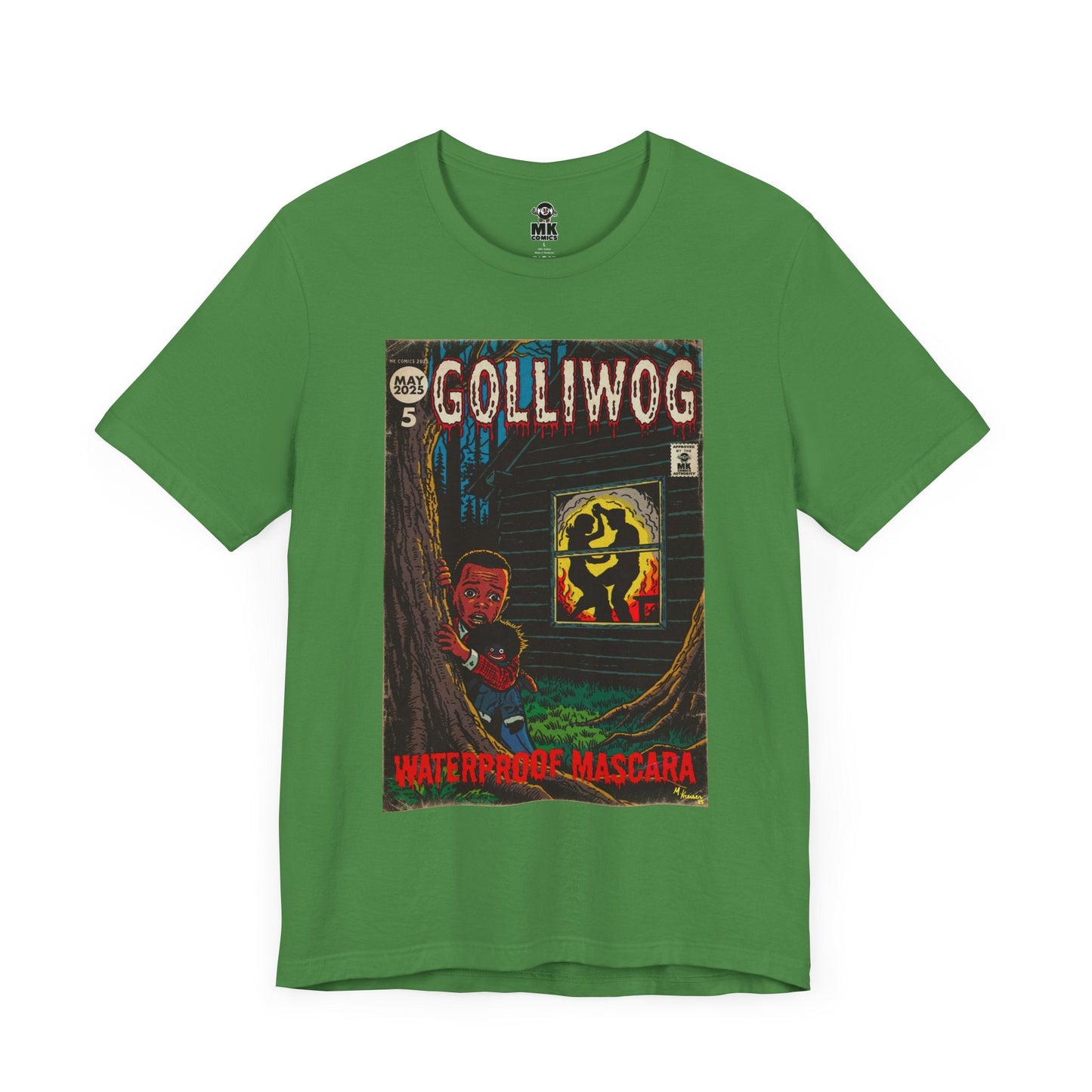 Waterproof Mascara Unisex Jersey Short Sleeve Tee Golliwog