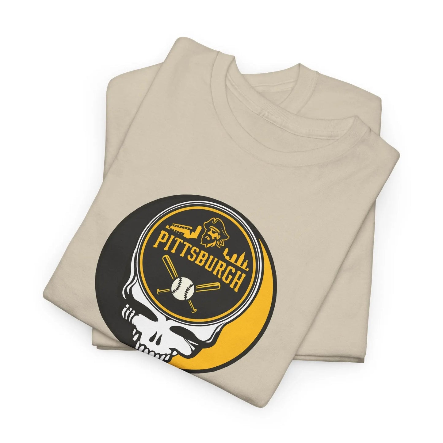 Grateful Dead Steal Your Face T-Shirt Pittsburgh Edition The Ballpark Collection