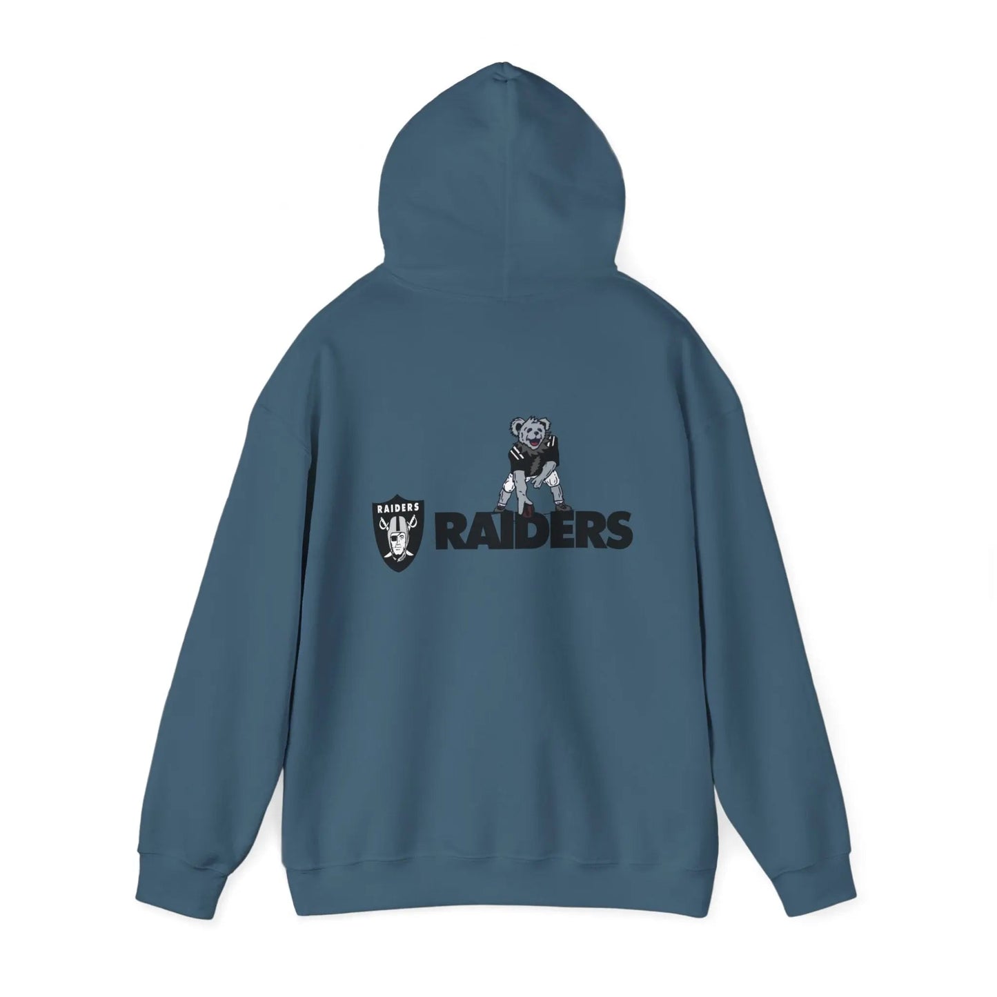 Las Vegas Raiders Dancing Bear Unisex Hoodie Two-Sided The Gridiron Collection