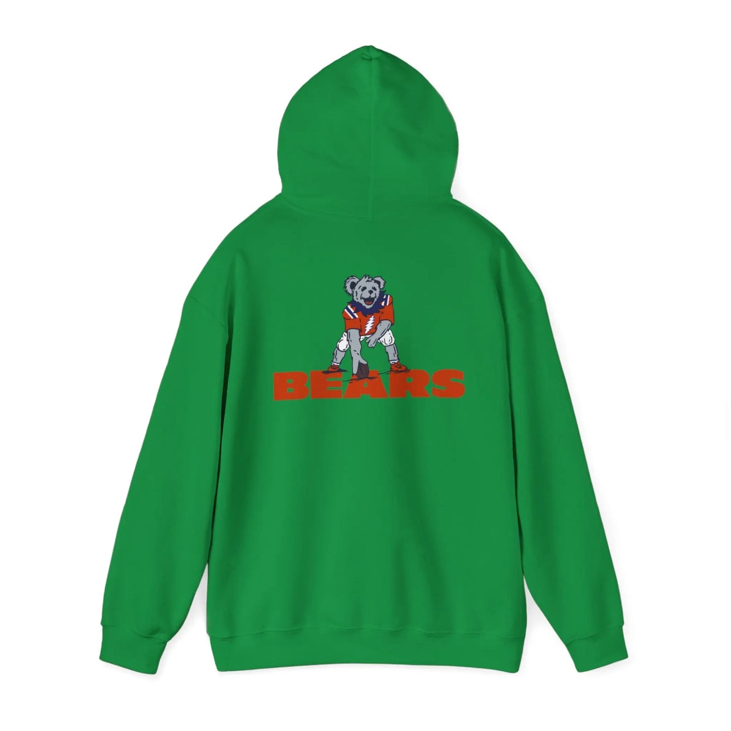 Chicago Bears Dancing Bear Unisex Hoodie Two-Sided The Gridiron Collection