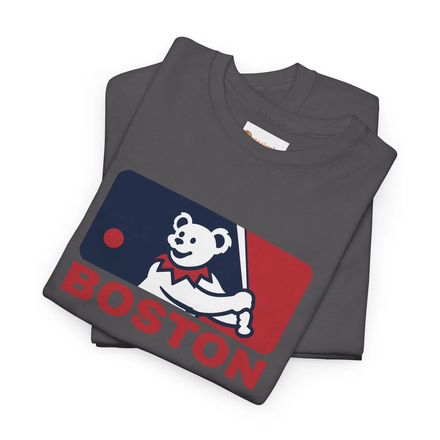 MLB Logo Red Sox Baseball Edition T-Shirt The Ballpark Collection