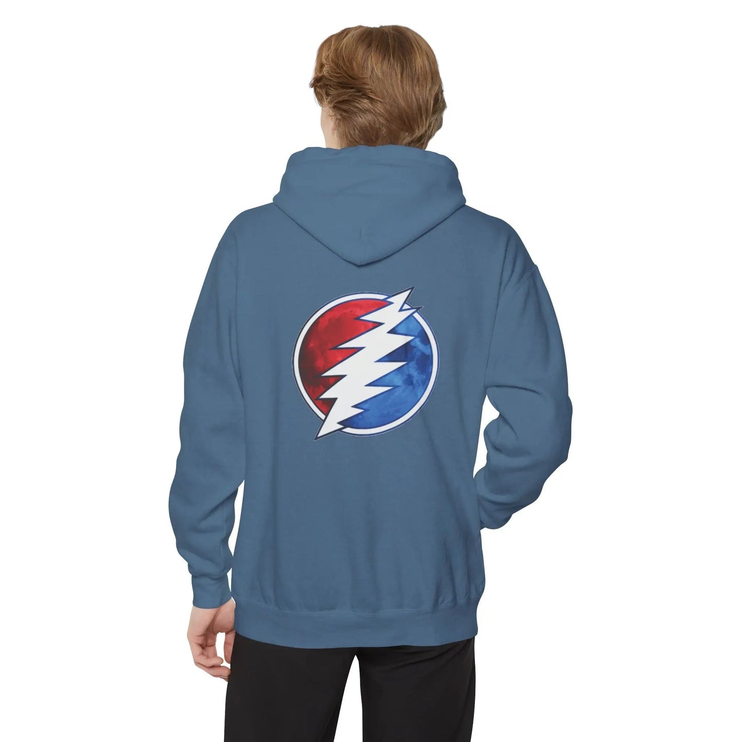 Garment-Dyed Two-Sided Unisex Hoodie Bolt Vineyard Collection
