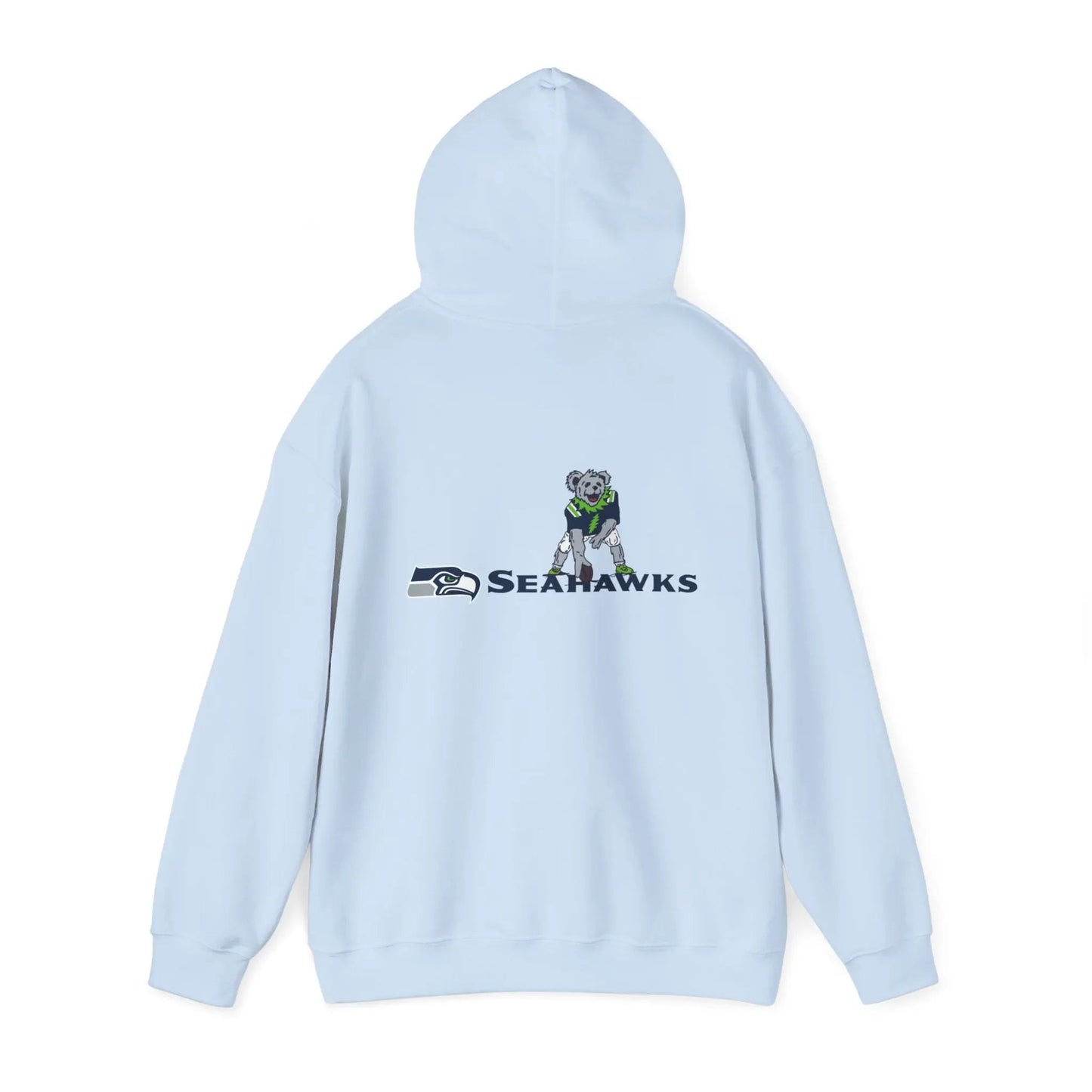 Seattle Seahawks Dancing Bear Unisex Hoodie Two-Sided The Gridiron Collection