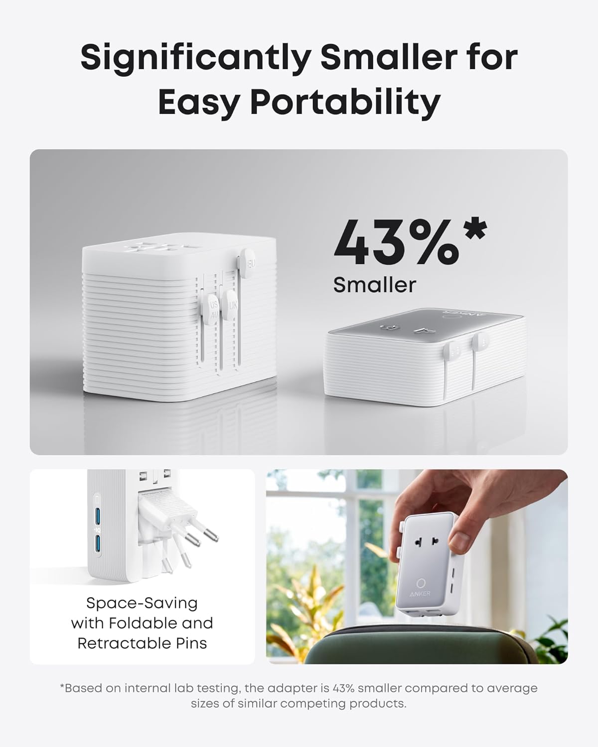 Anker MagGo 10,000mAh Wireless Power Bank Qi2 Certified