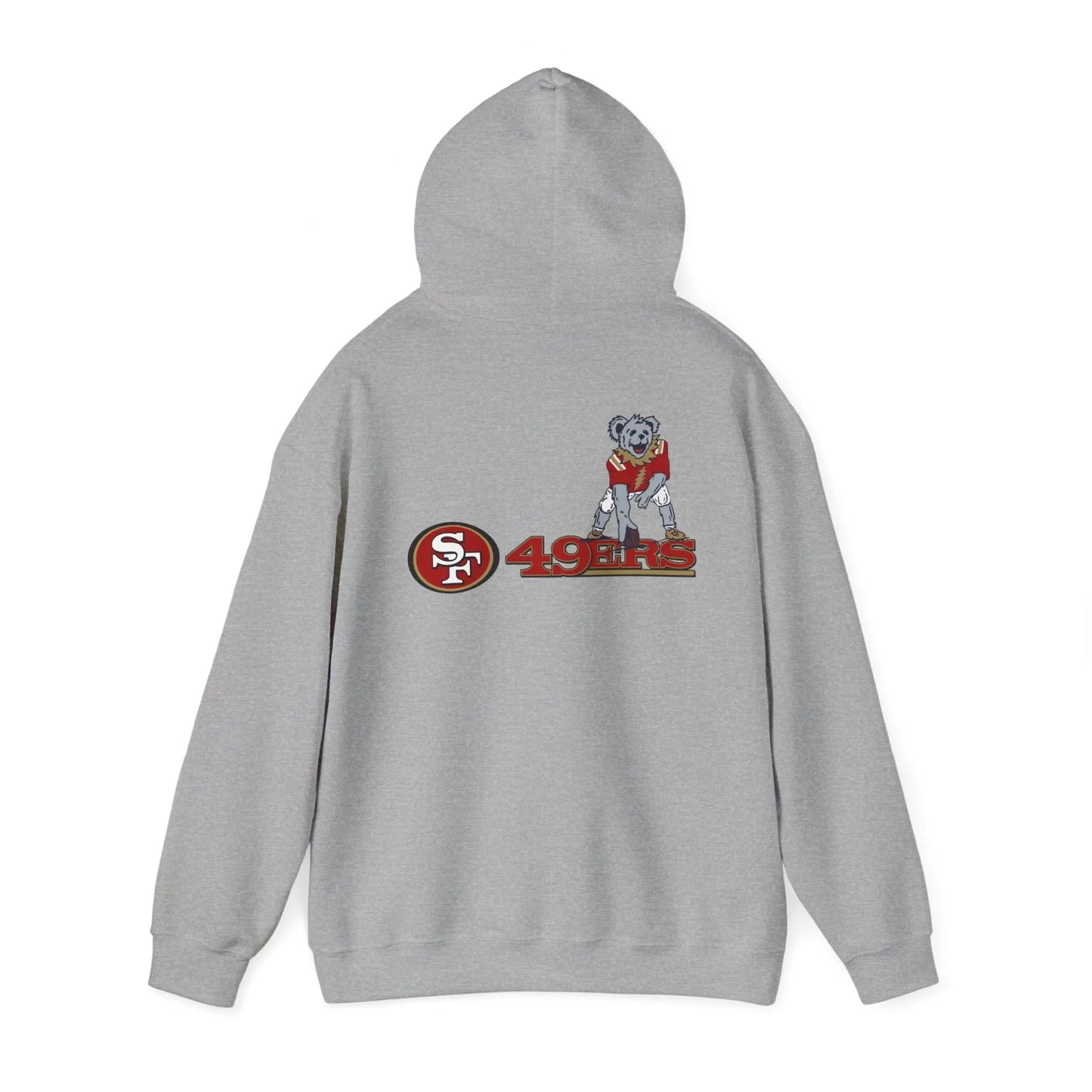San Francisco 49ers Dancing Bear Unisex Two-Sided Hoodie The Gridiron Collection