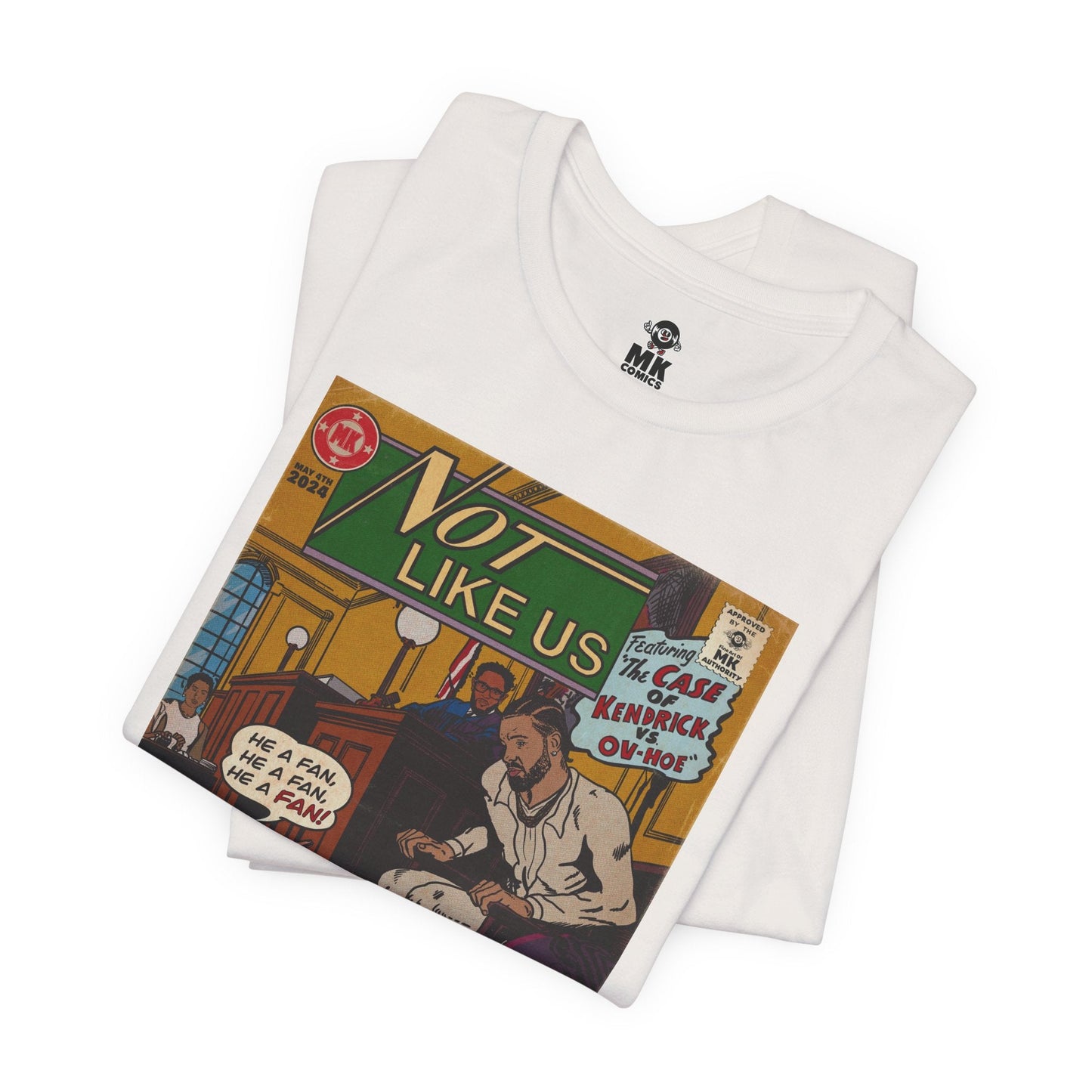 Not Like Us - Unisex Jersey Short Sleeve Tee