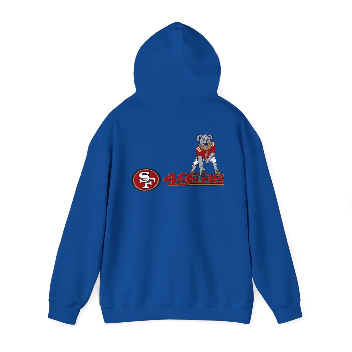 San Francisco 49ers Dancing Bear Unisex Two-Sided Hoodie The Gridiron Collection