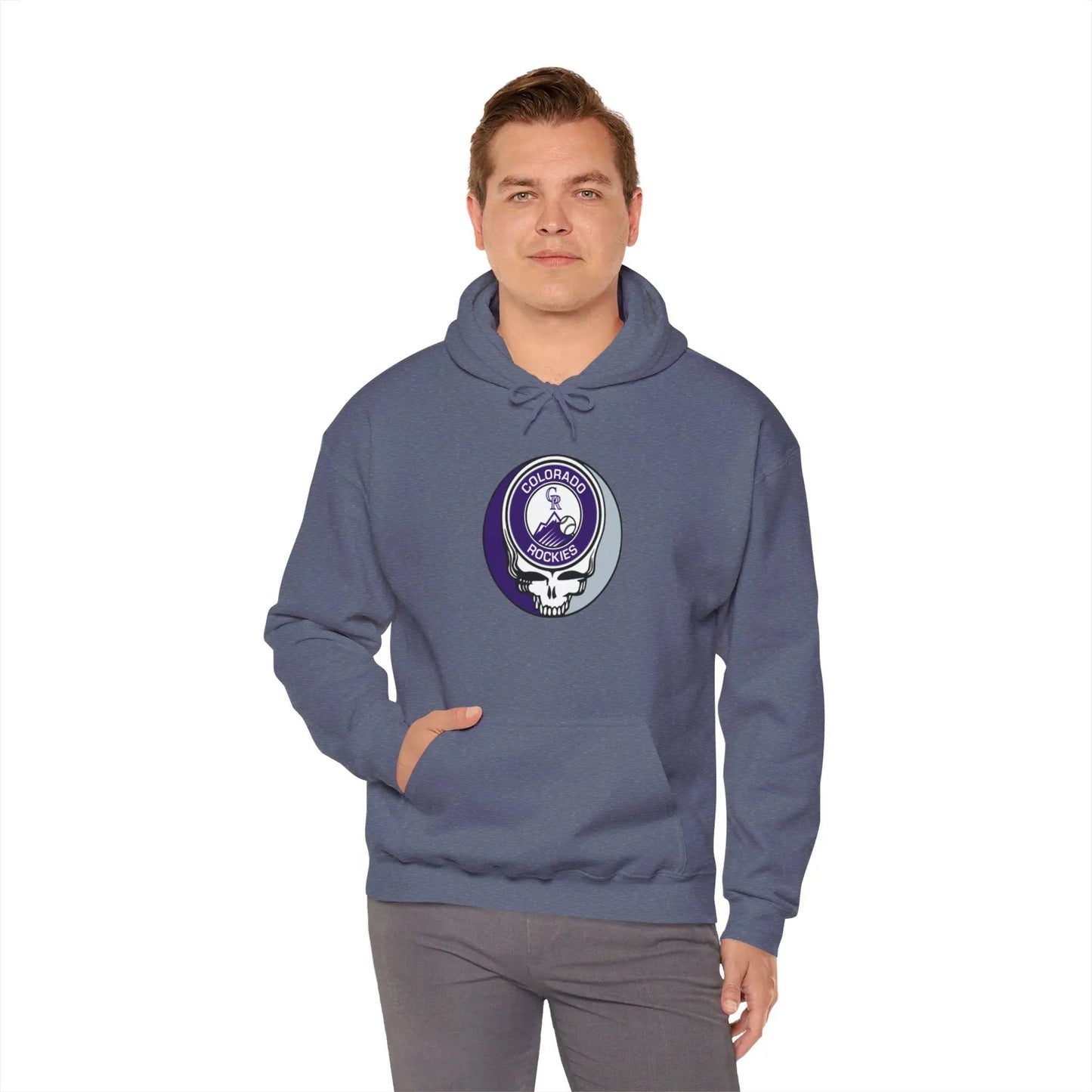 Colorado Rockies Grateful Dead Hoodie Ballpark Collection