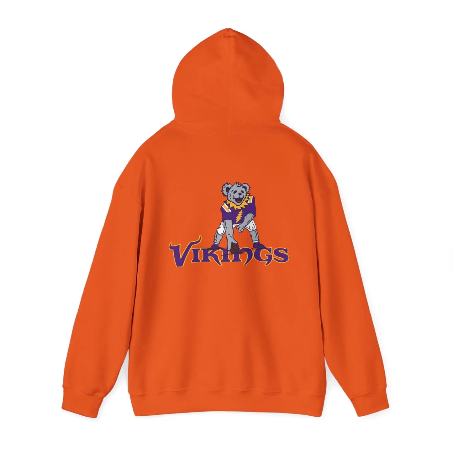 Minnesota Vikings Dancing Bear Two-Sided Unisex Hoodie The Gridiron Collection