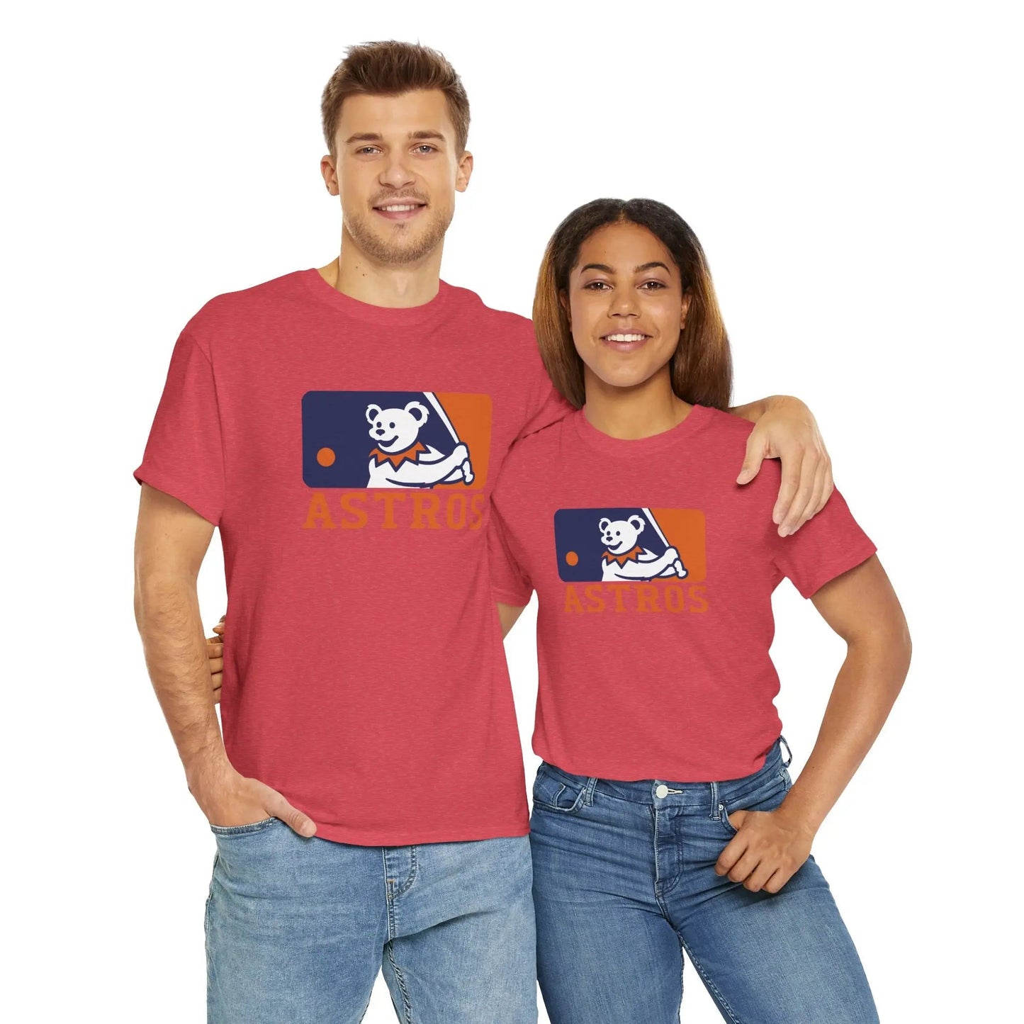 Houston Astros Baseball MLB Logo T-Shirt The Ballpark Collection MLB
