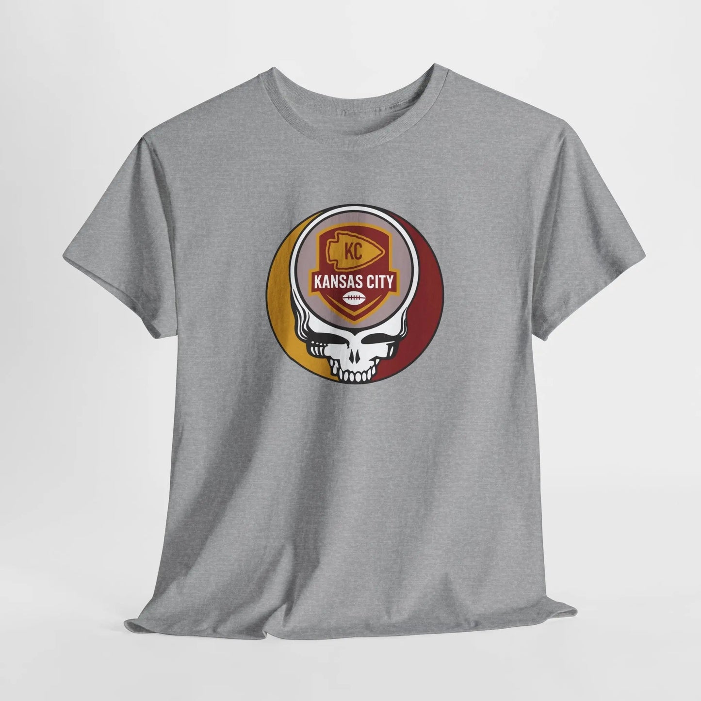 Kansas City Chiefs Stealie Unisex T-Shirt The Gridiron Collection NFL
