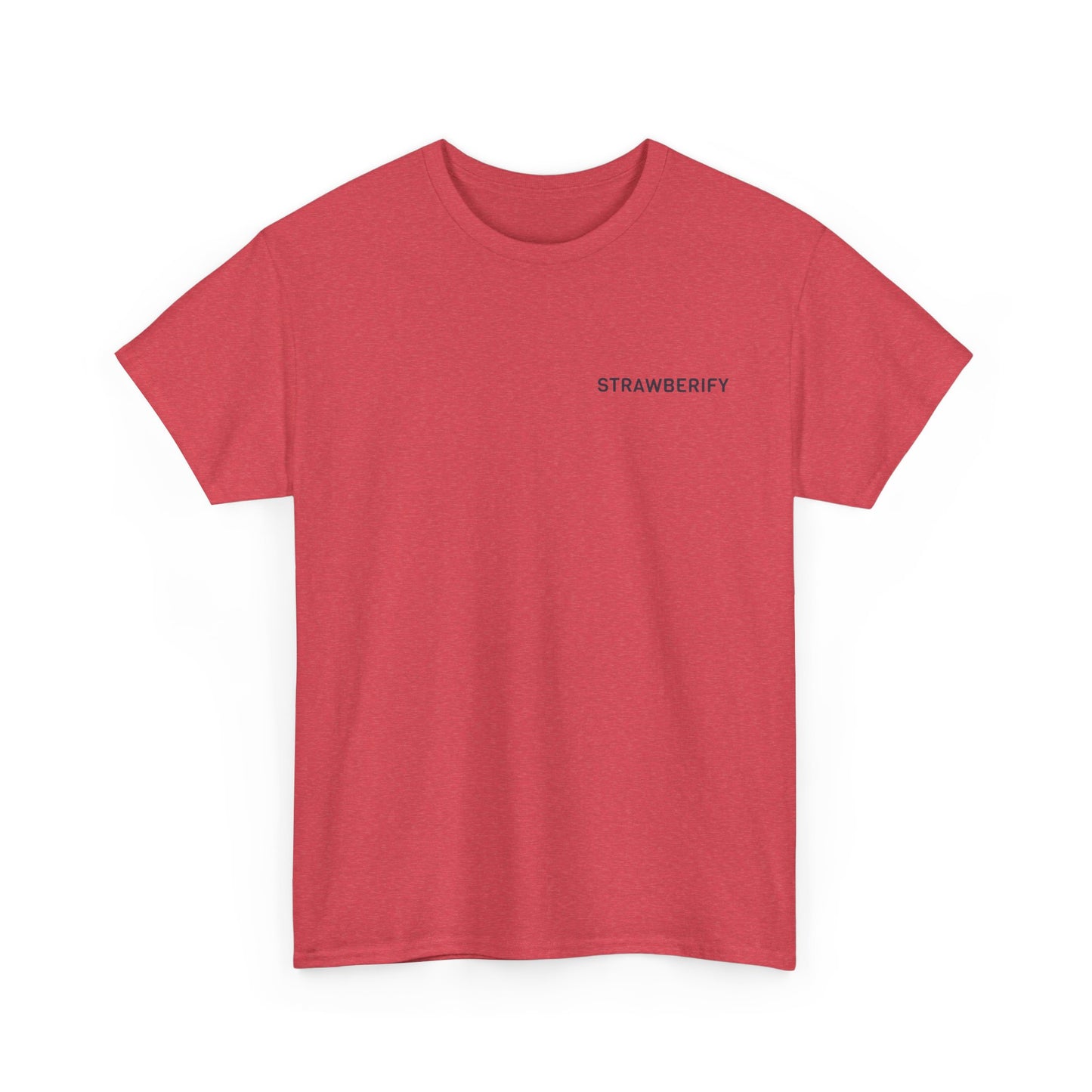 Strawberify Unisex Heavy Cotton Tee - Comfy & Trendy Summer Style