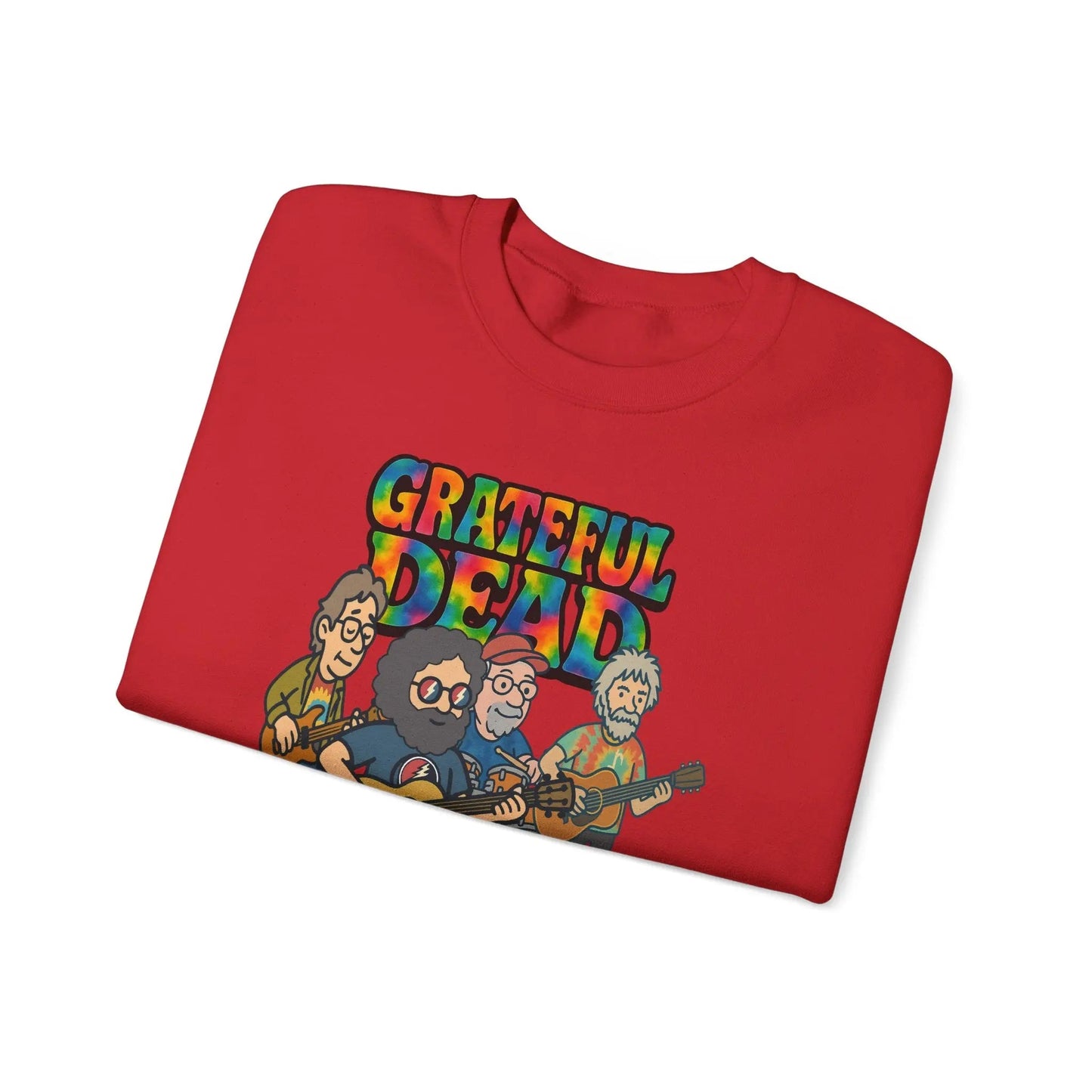 Life is dead. Crewneck Sweatshirt Heavy Blend Unisex Jerry and The Band