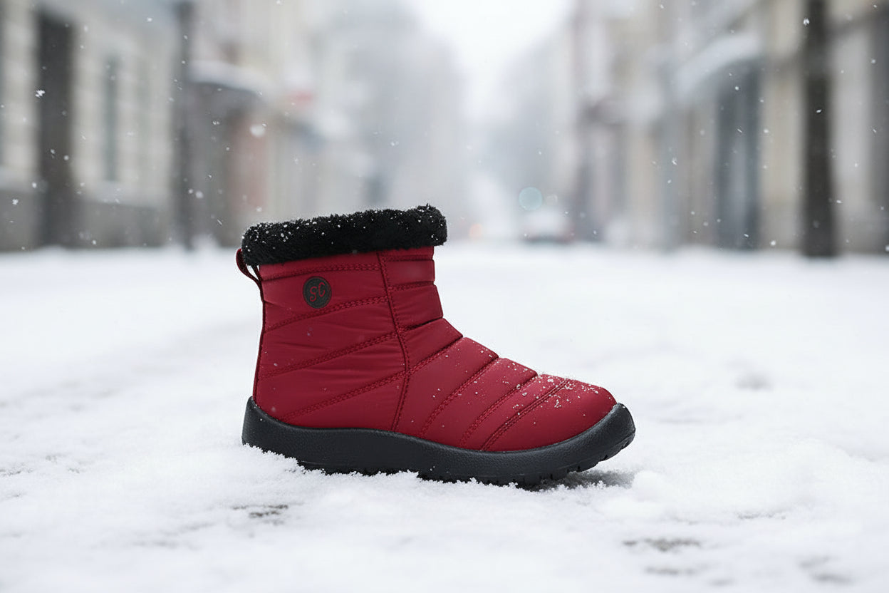 Women’s Thickened Cotton Waterproof Warm Snow Boots