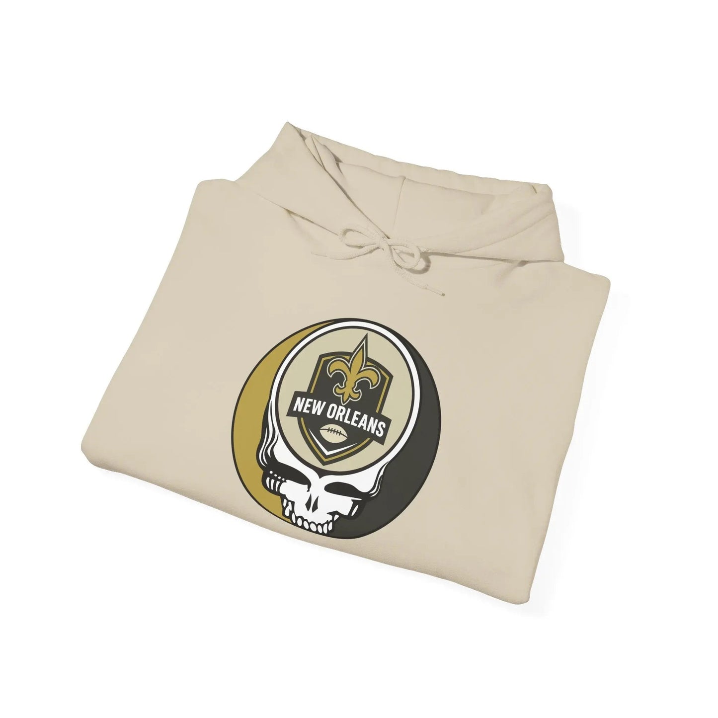 New Orleans Saints Stealie Grateful Dead Hooded Sweatshirt NFL The Gridiron Collection