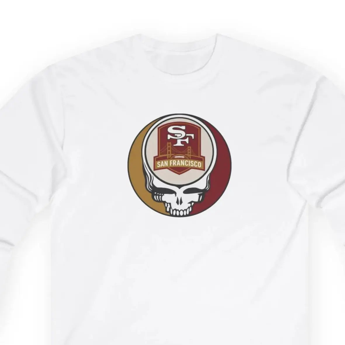 San Francisco 49ers Stealie Ultra Cotton Long Sleeve Tee The Gridiron Collection