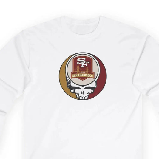 San Francisco 49ers Stealie Ultra Cotton Long Sleeve Tee The Gridiron Collection