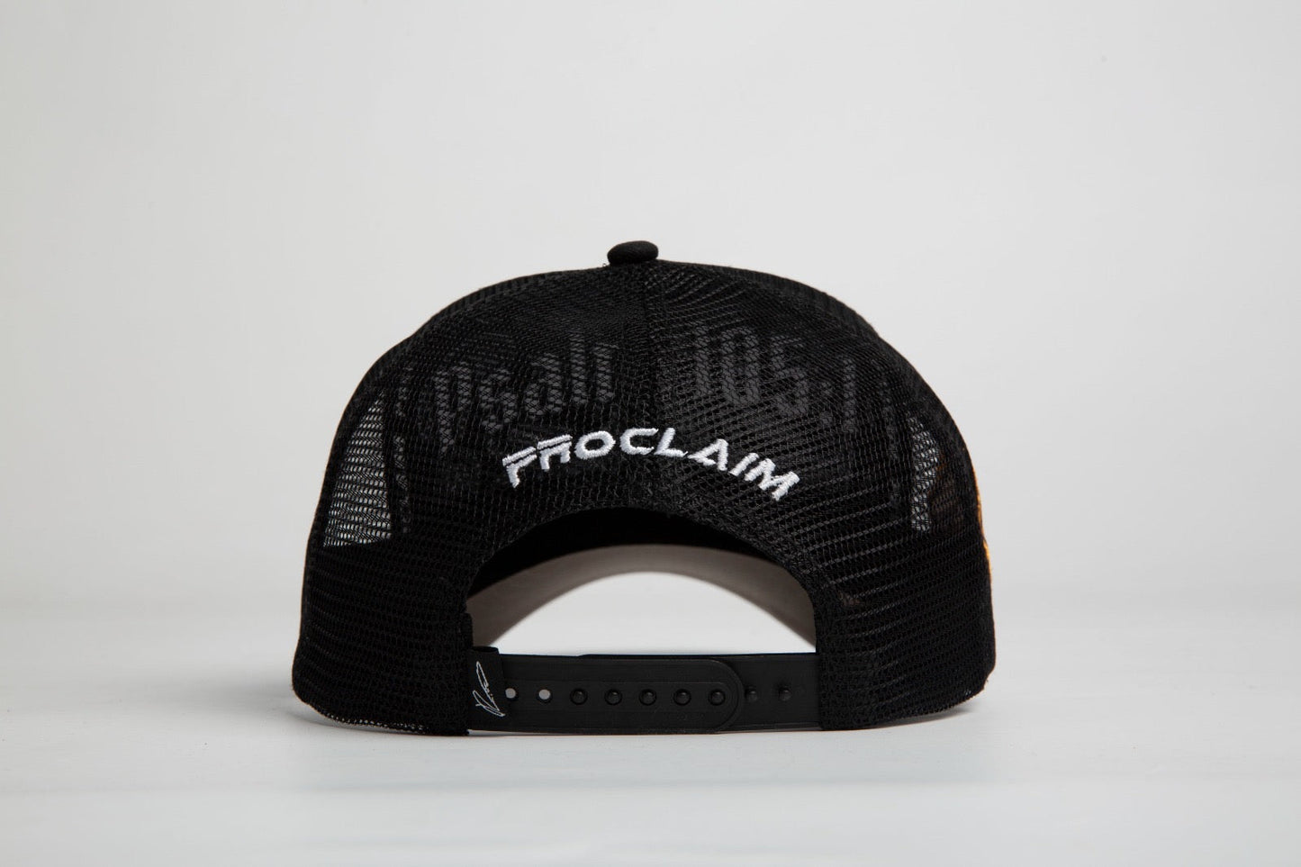 Black Mesh Snap-back Adjustable 5-Panel Cap God’s Work Signature Series