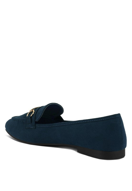 Formal Almond Closed Toe Bit Loafers Masha